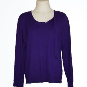 American Living Purple Top Sz XL